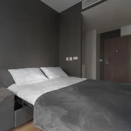 Wola Tower - 2-room And Free Parking *